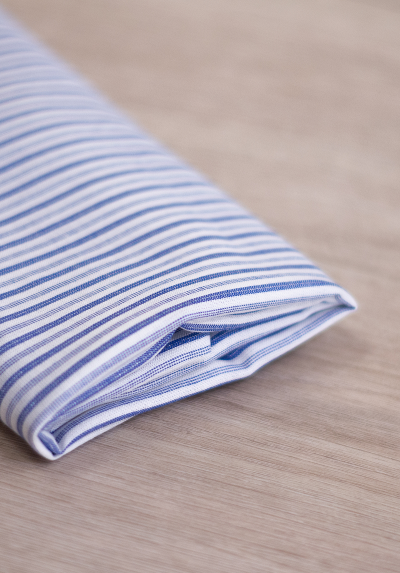 Lightweight viscose jacquard with lurex stripes VARSITY