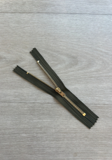 13cm non separating zip for jackets and coats - Several colours