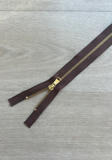 45cm separating zip for jackets and coats - Several colours