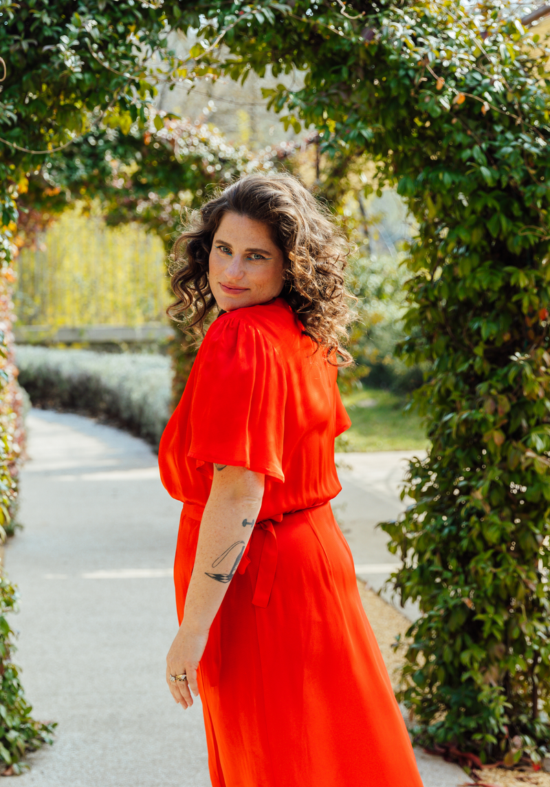 Penelope Dress Blouse Skirt PDF Sewing Pattern A0 A3 A4 and US lett Maison Fauve UK