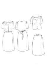 The Pénélope Dress Paper Sewing Pattern