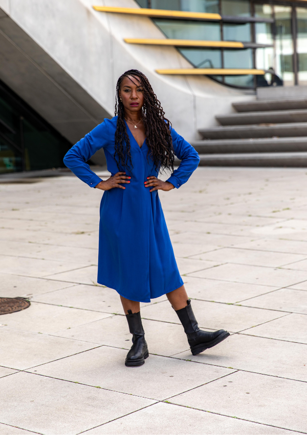 Soho Wrap Dress Paper Sewing Pattern – Maison Fauve UK