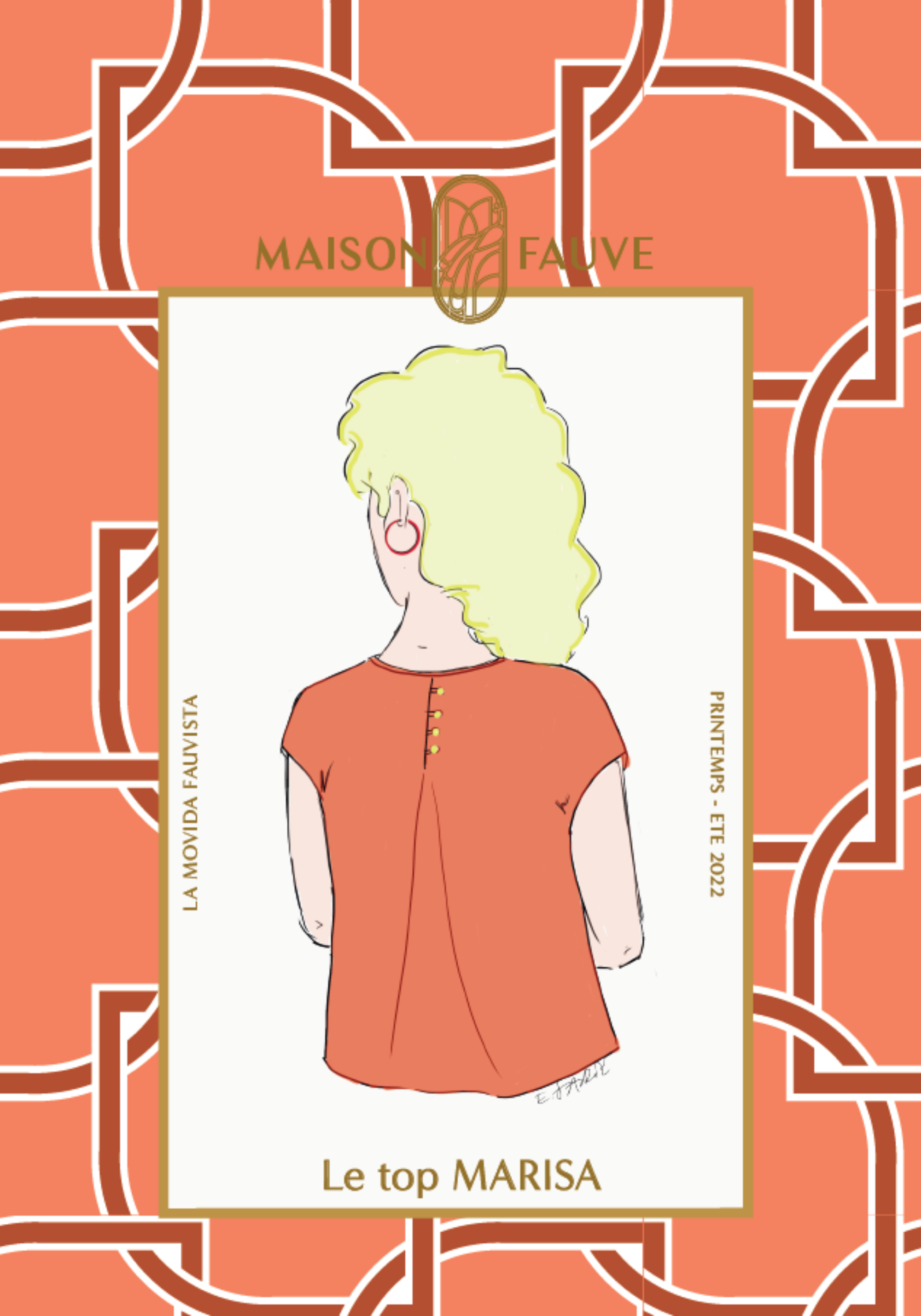 The Marisa Top Paper Sewing Pattern – Maison Fauve UK