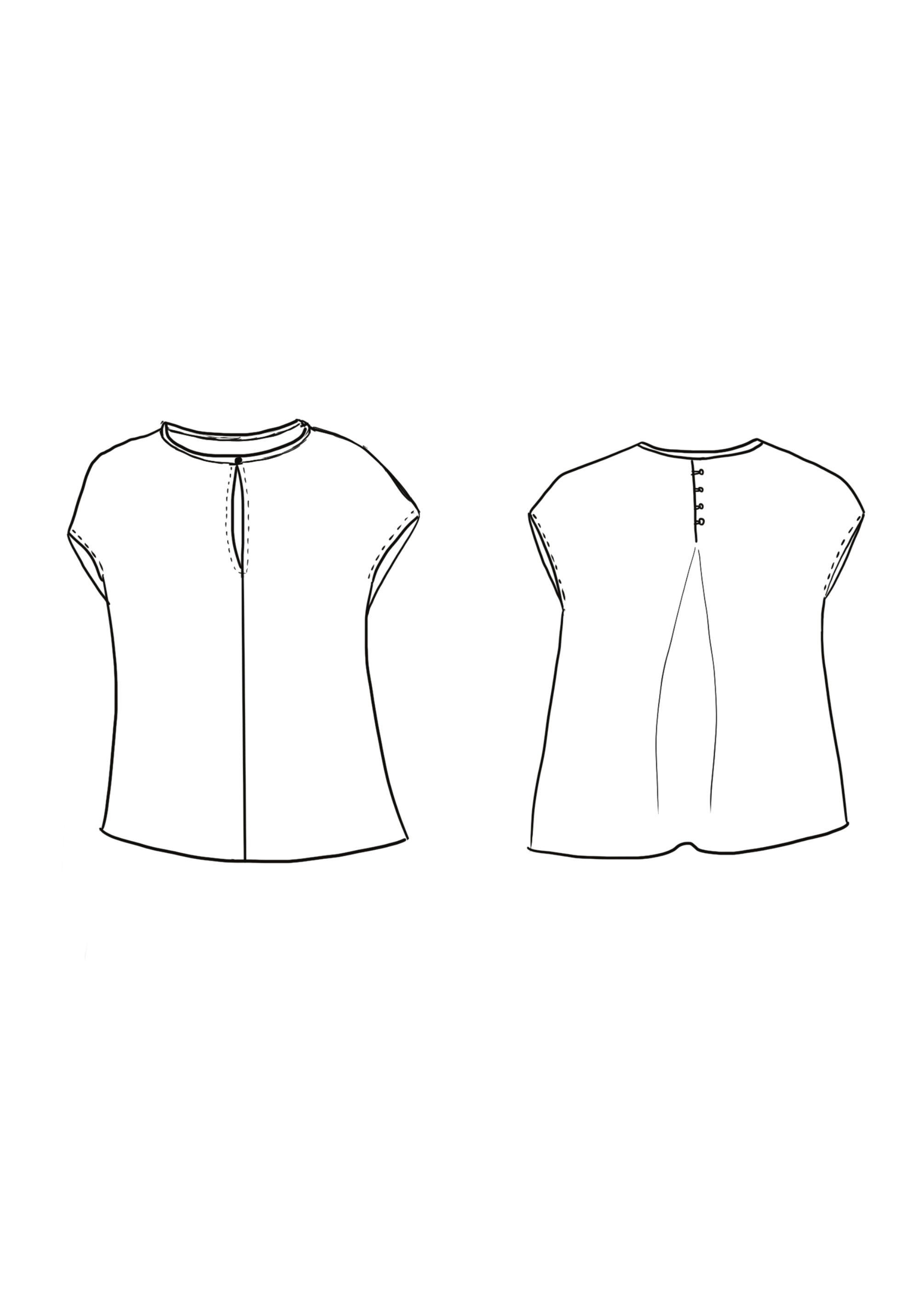 The Marisa Top Paper Sewing Pattern – Maison Fauve UK