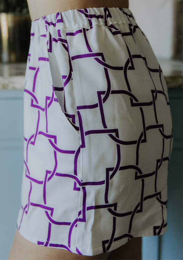 Songe Pyjama Shorts PDF Sewing Pattern (A4, A3, A0 and US letter ...