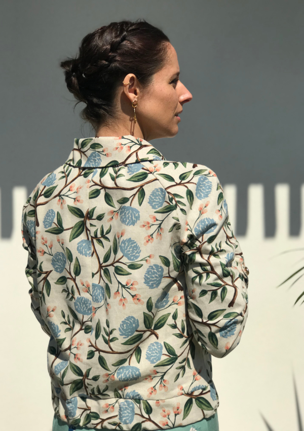 Sunset Maison Fauve back jacket pattern