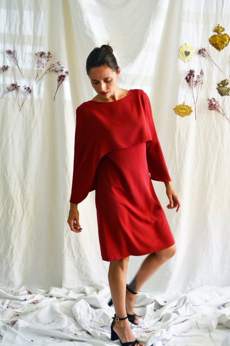 Bonnie Cape Dress PDF Sewing Pattern