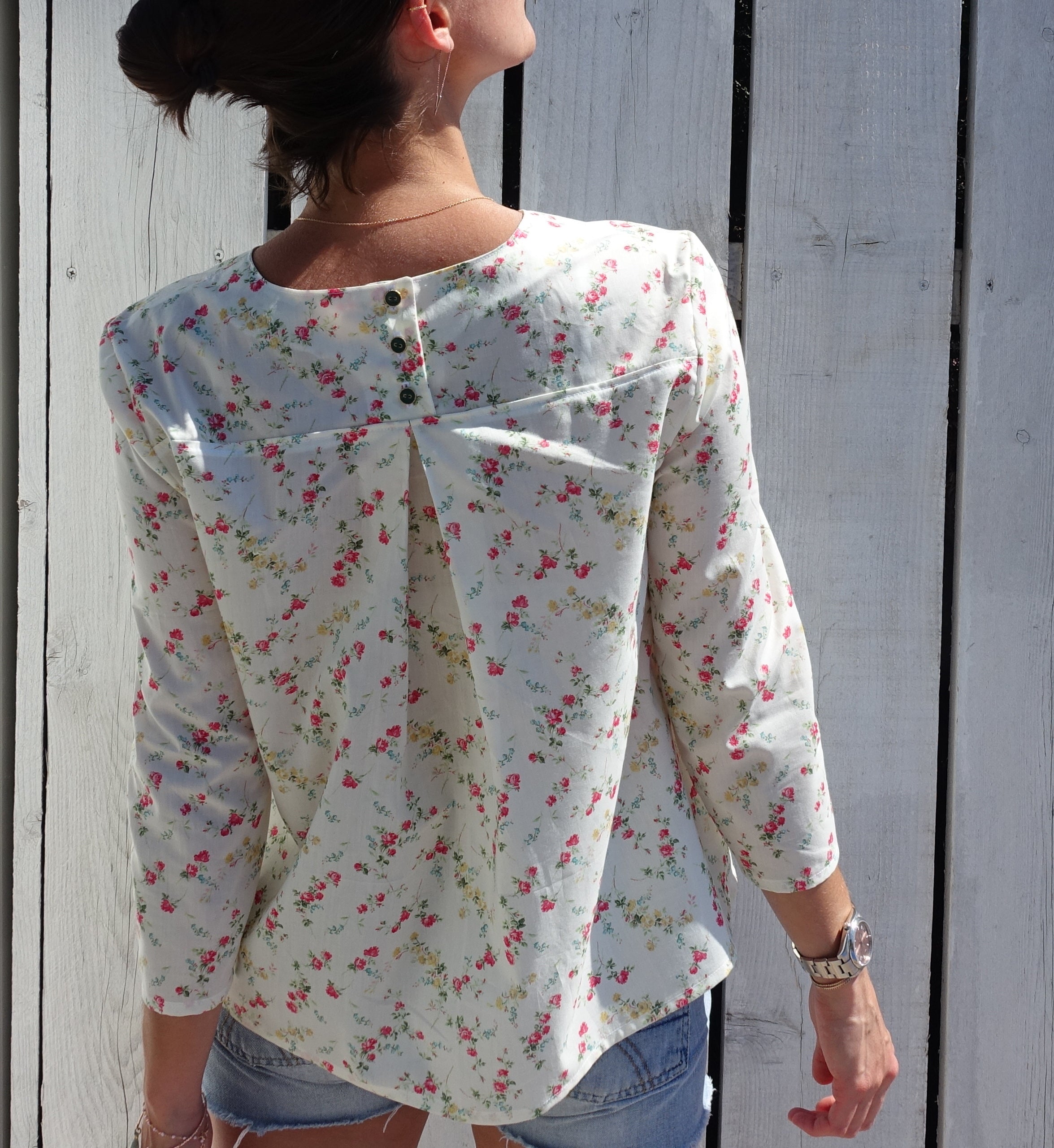 Violette Blouse PDF Sewing (A4 A0 and US letter) – Maison Fauve UK