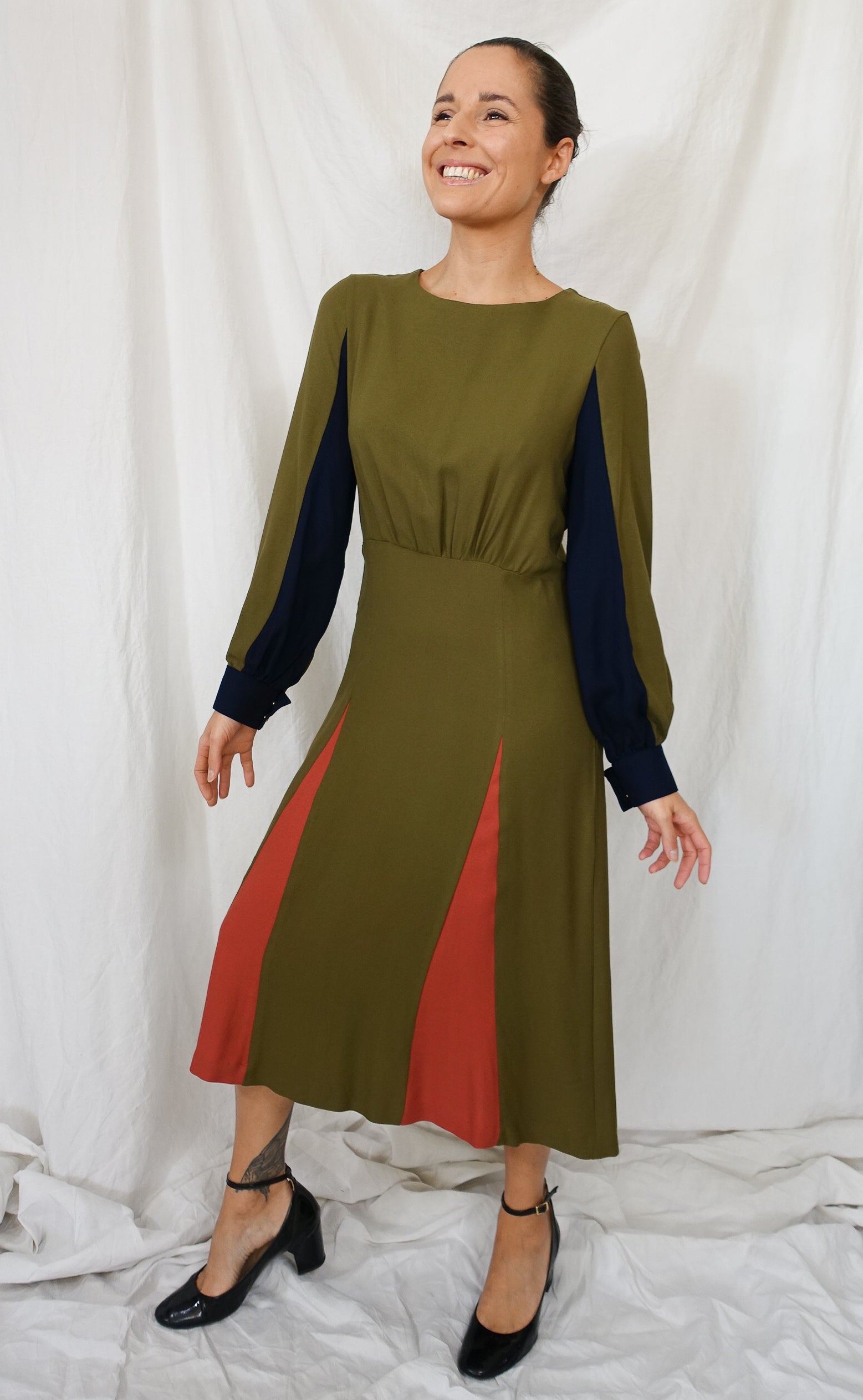 Sonia Dress PDF Sewing Pattern (A4 A0 and US letter) – Maison Fauve UK
