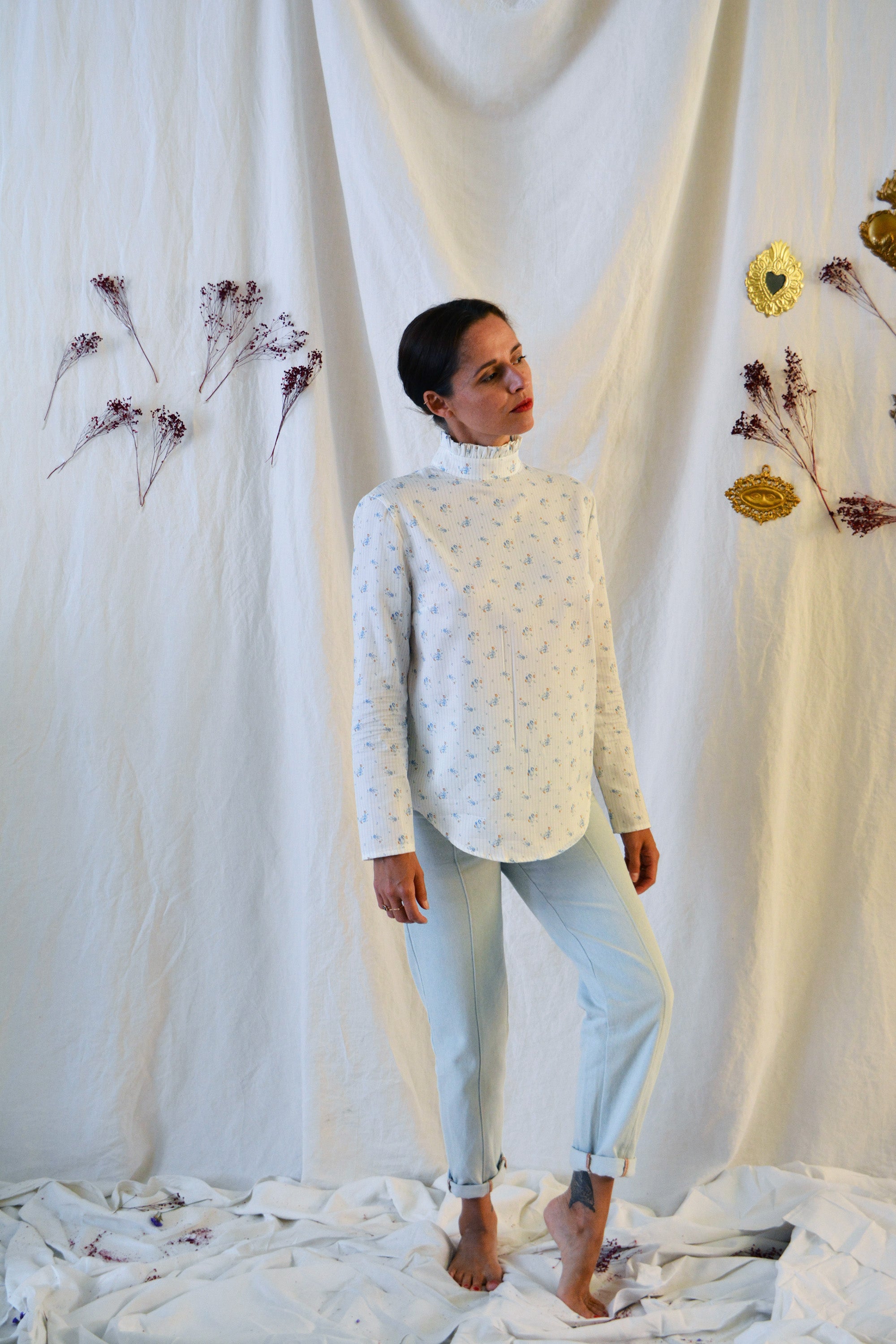Dahlia Blouse PDF Sewing Pattern (A4 A0 and US letter) – Maison Fauve UK