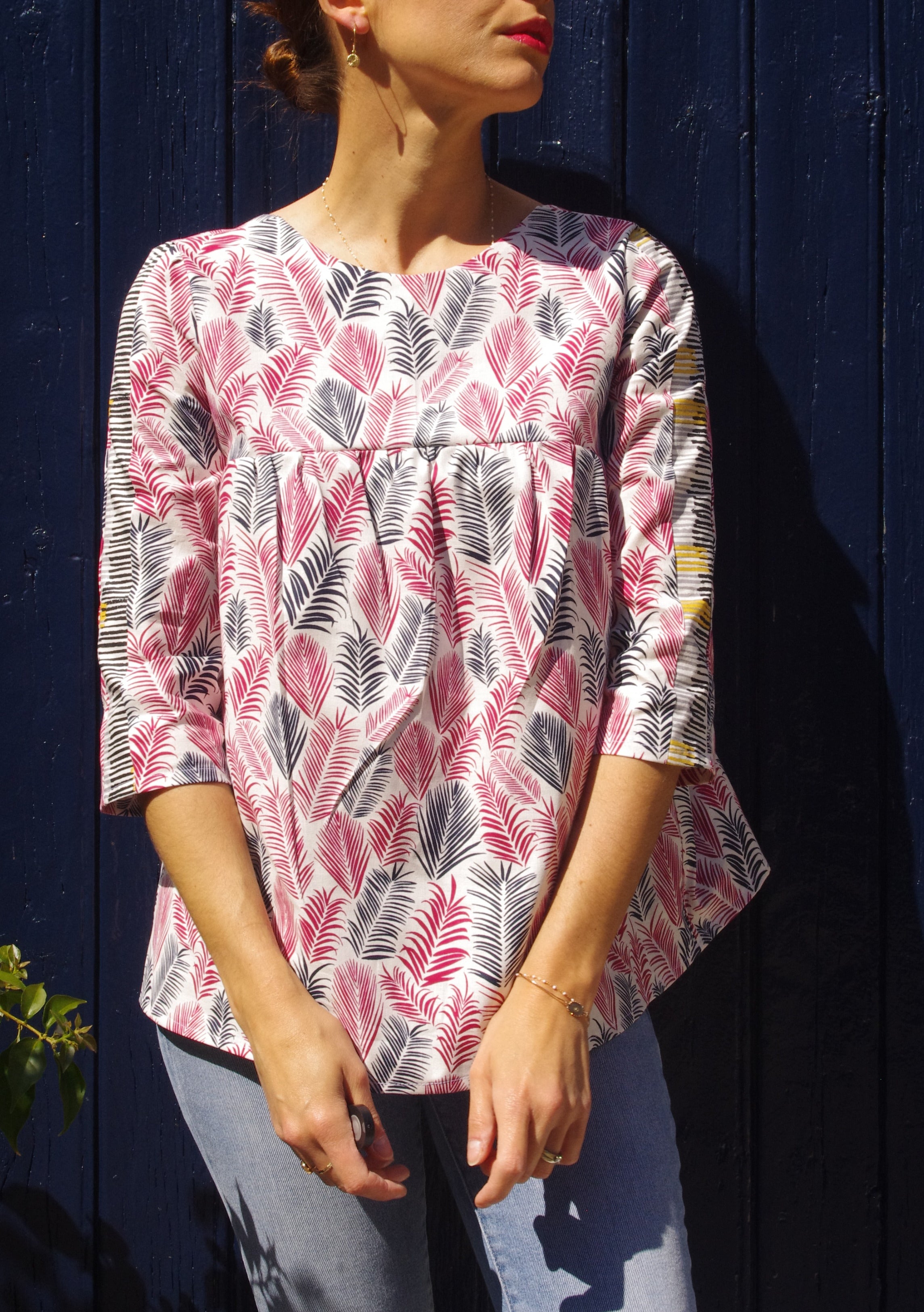 Panama Top PDF Sewing Pattern (A0 A4 and US letter) – Maison Fauve UK