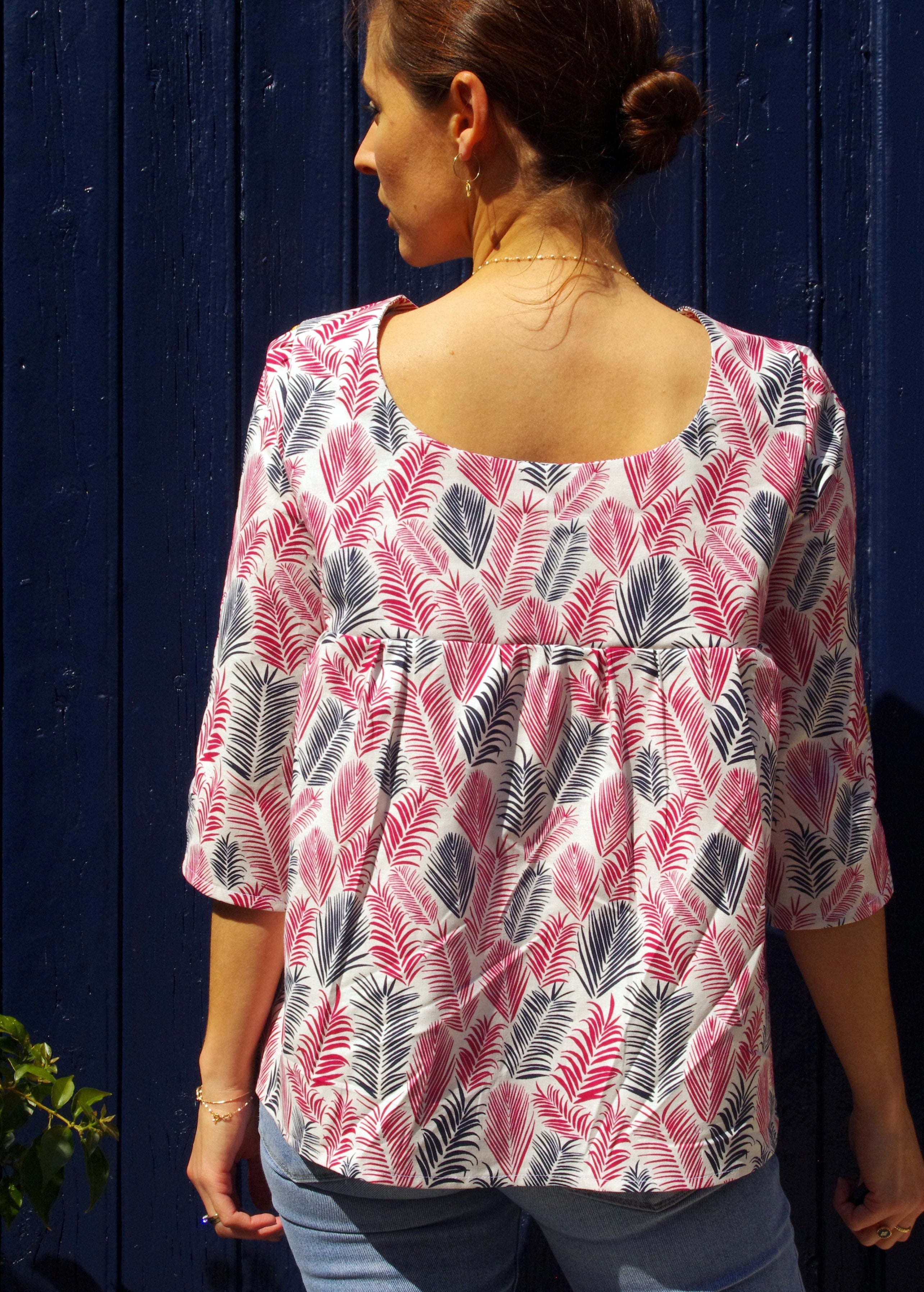 Panama Top PDF Sewing Pattern (A0 A4 and US letter) – Maison Fauve UK