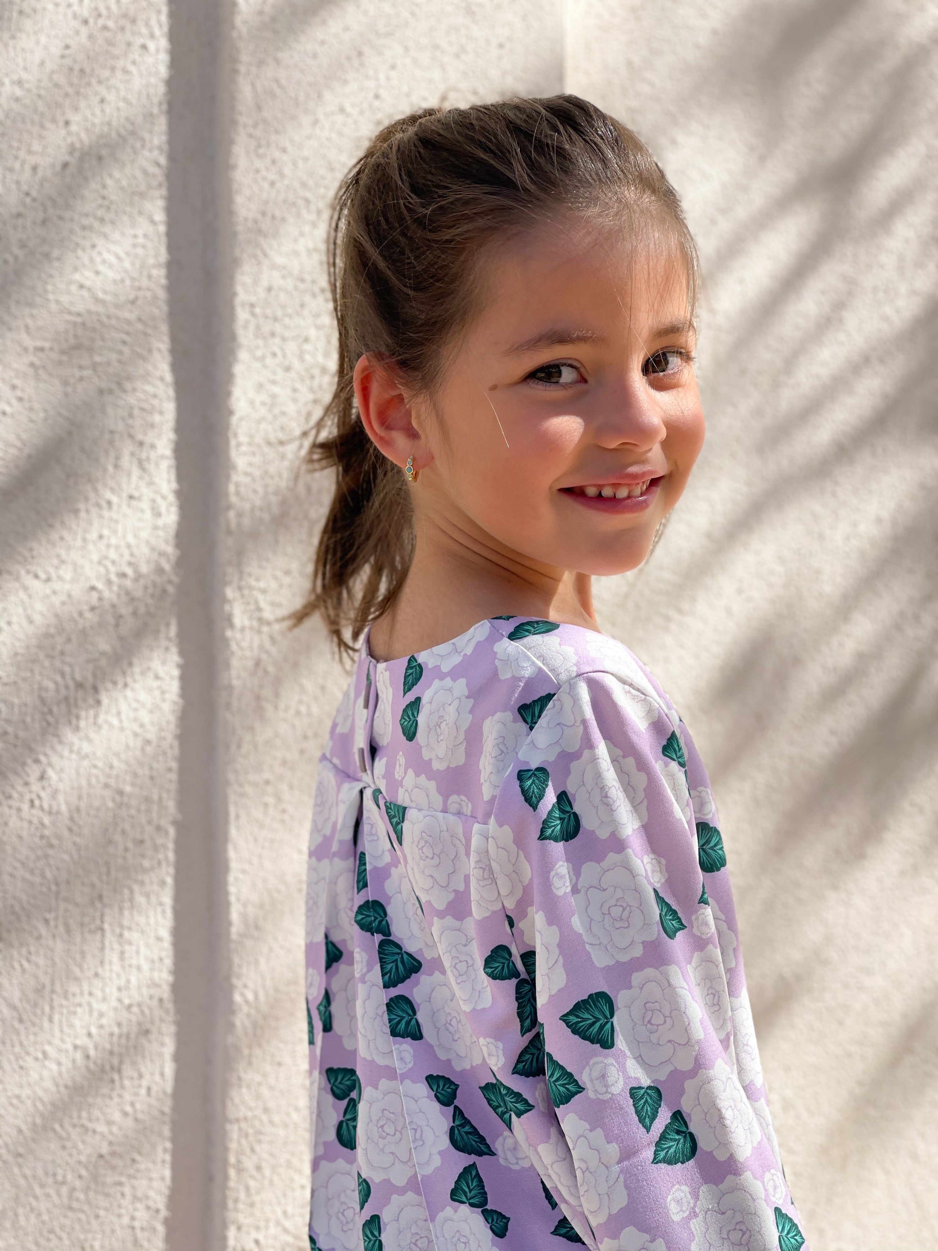 Miss Violette Blouse Children PDF Sewing Pattern – Maison Fauve UK