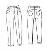 Hussard Jeans PDF Sewing Pattern (A0, A4 and US letter)