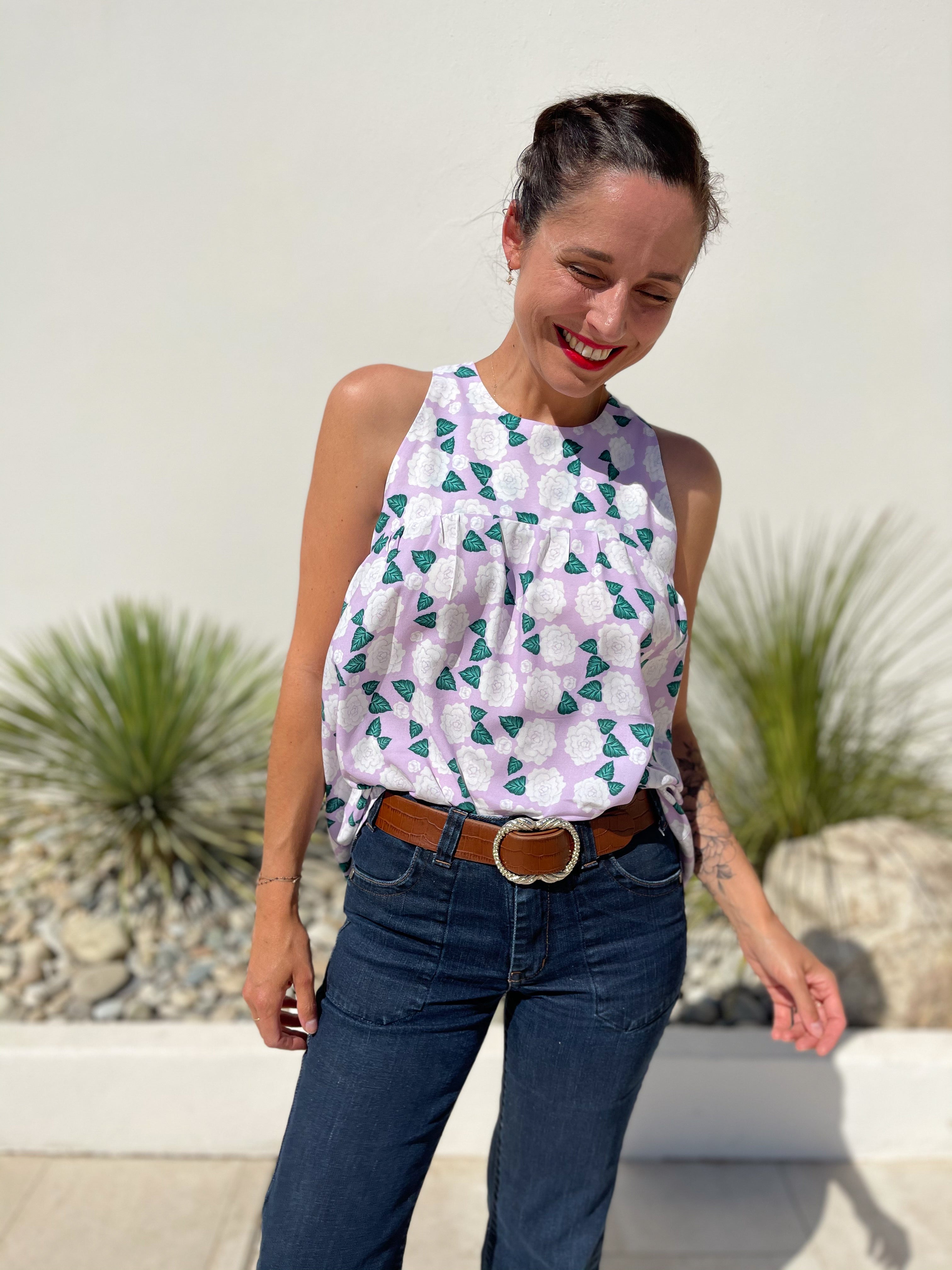 Panama Top PDF Sewing Pattern (A0 A4 and US letter) – Maison Fauve UK