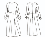 Sonia Dress PDF Sewing Pattern  (A4 A0 and US letter)