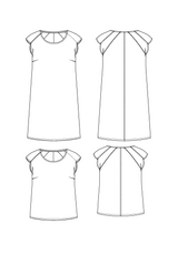 Daïquiri Dress Blouse Sewing Pattern