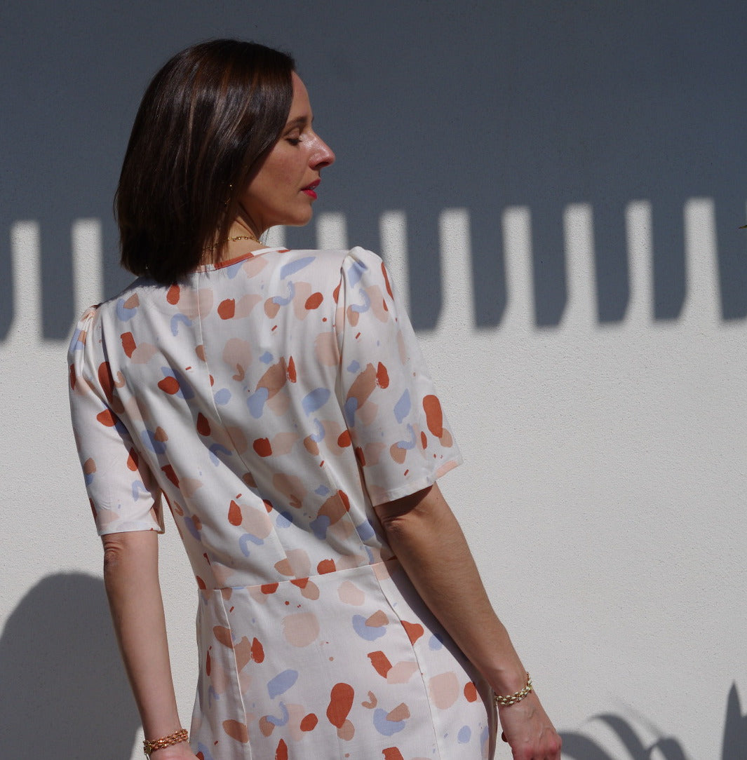 Zénith Blouse Dress PDF Pattern (A4 A0 and US letter) – Maison Fauve UK