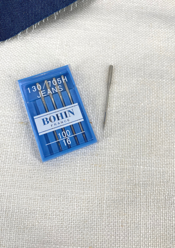 Set of 5 Bohin Jeans Machine Needles