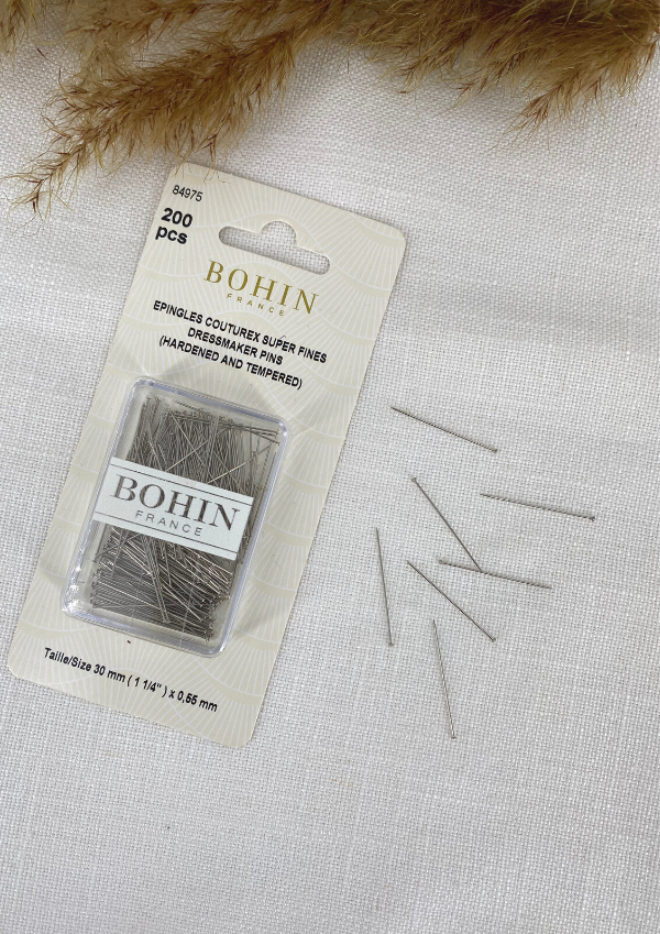Box of 200 Bohin super Fine Sewing Pins