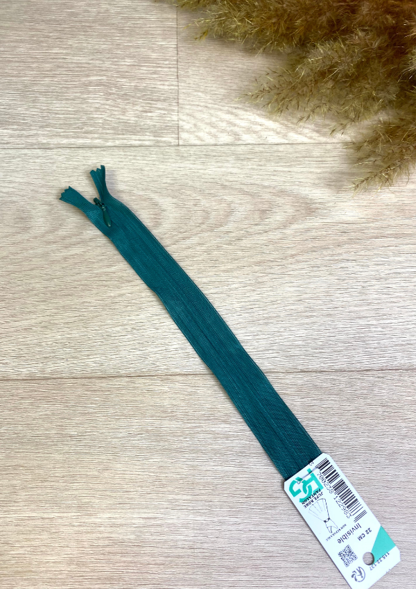 22cm Non-Separating Invisible Zip