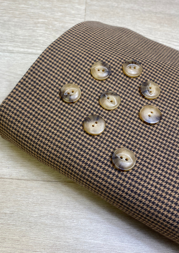 Jazz Jacket / Coat Button in Cappuccino