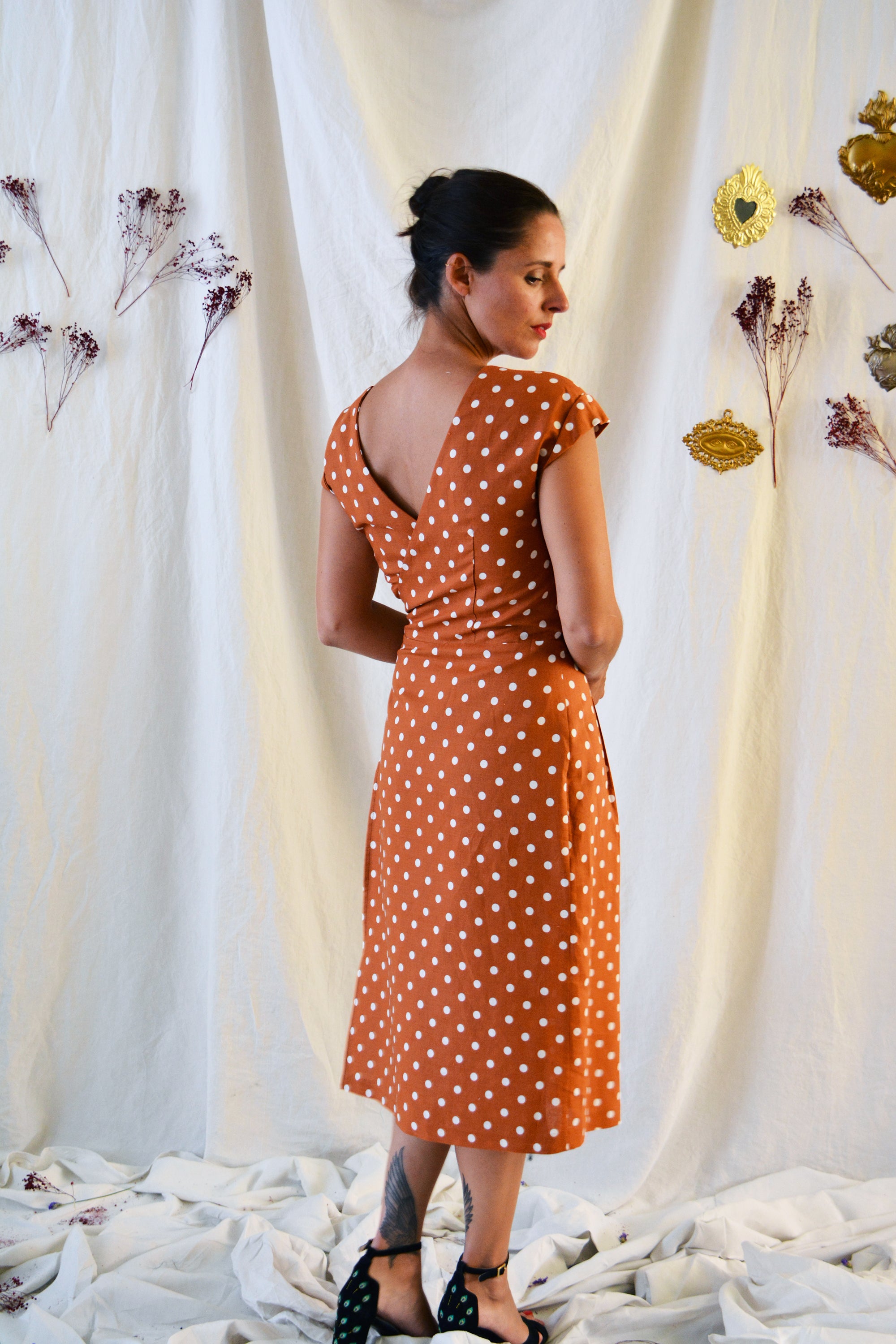 Leaf Dress Top PDF Sewing Pattern (A4 A0 and US letter) – Maison Fauve UK