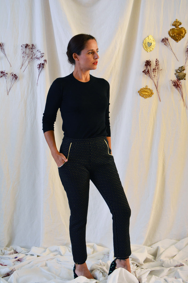 Loulou Cigarette Trousers PDF Sewing Pattern (A4 A0 and US letter)