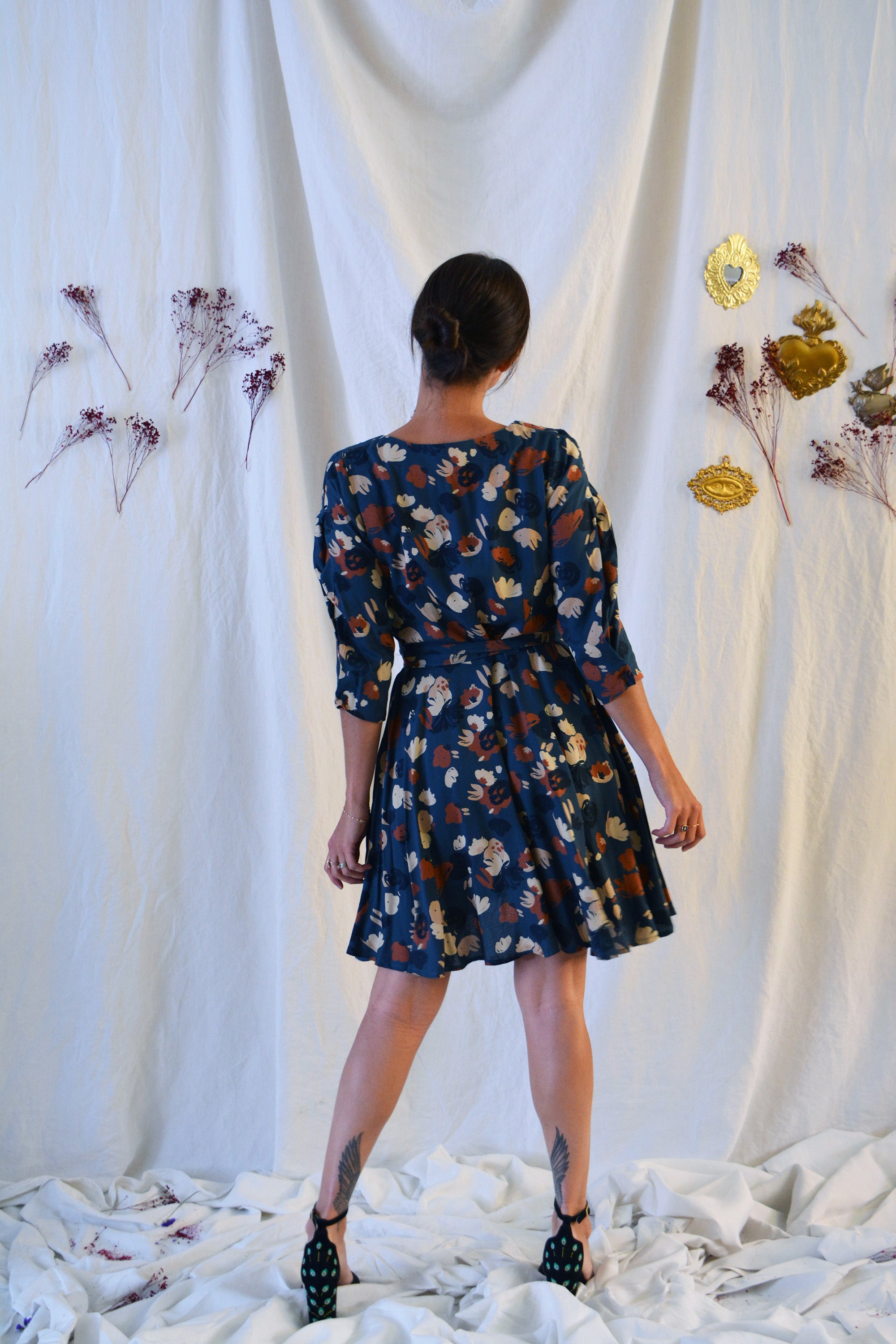 Niki Dress Blouse PDF Sewing Pattern (A4 A0 et US letter) – Maison Fauve UK