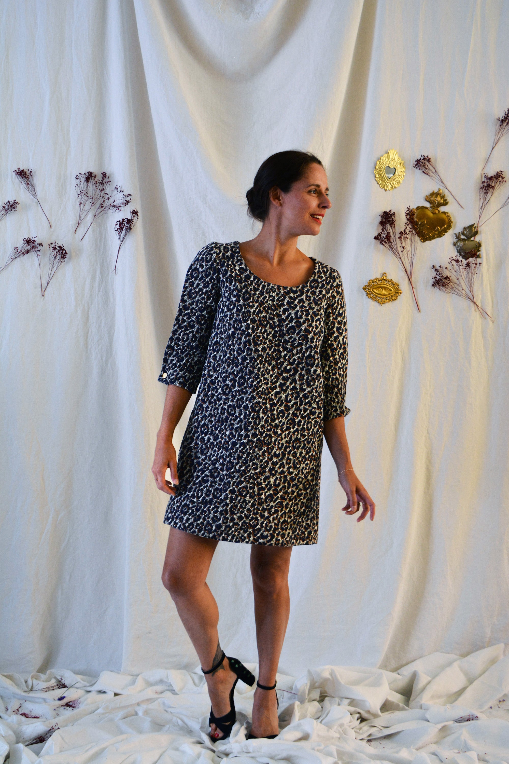 Niki Dress Blouse PDF Sewing Pattern (A4 A0 et US letter) – Maison Fauve UK