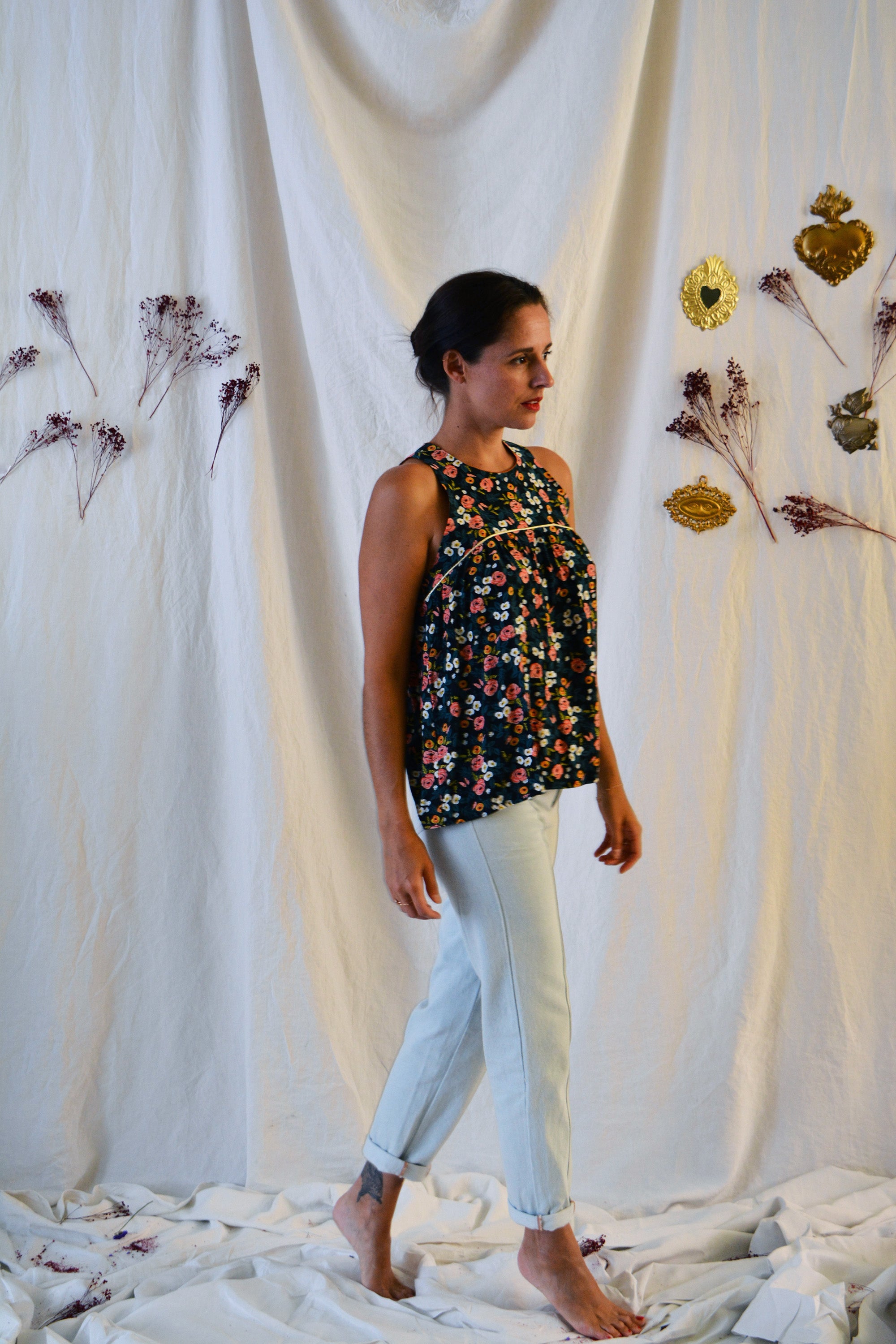 Panama Top PDF Sewing Pattern (A0 A4 and US letter) – Maison Fauve UK