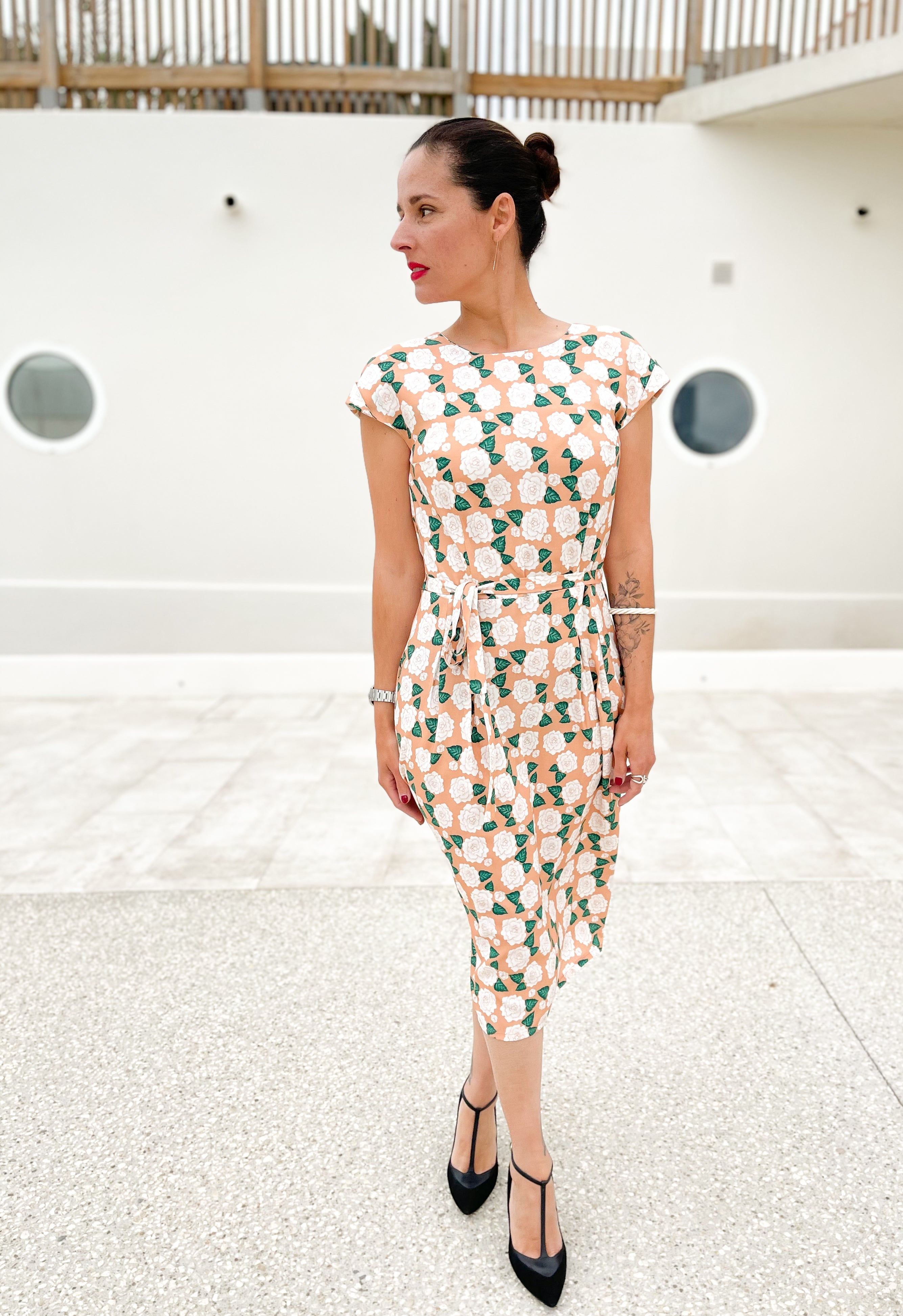 Leaf Dress Top PDF Sewing Pattern (A4 A0 and US letter) – Maison Fauve UK