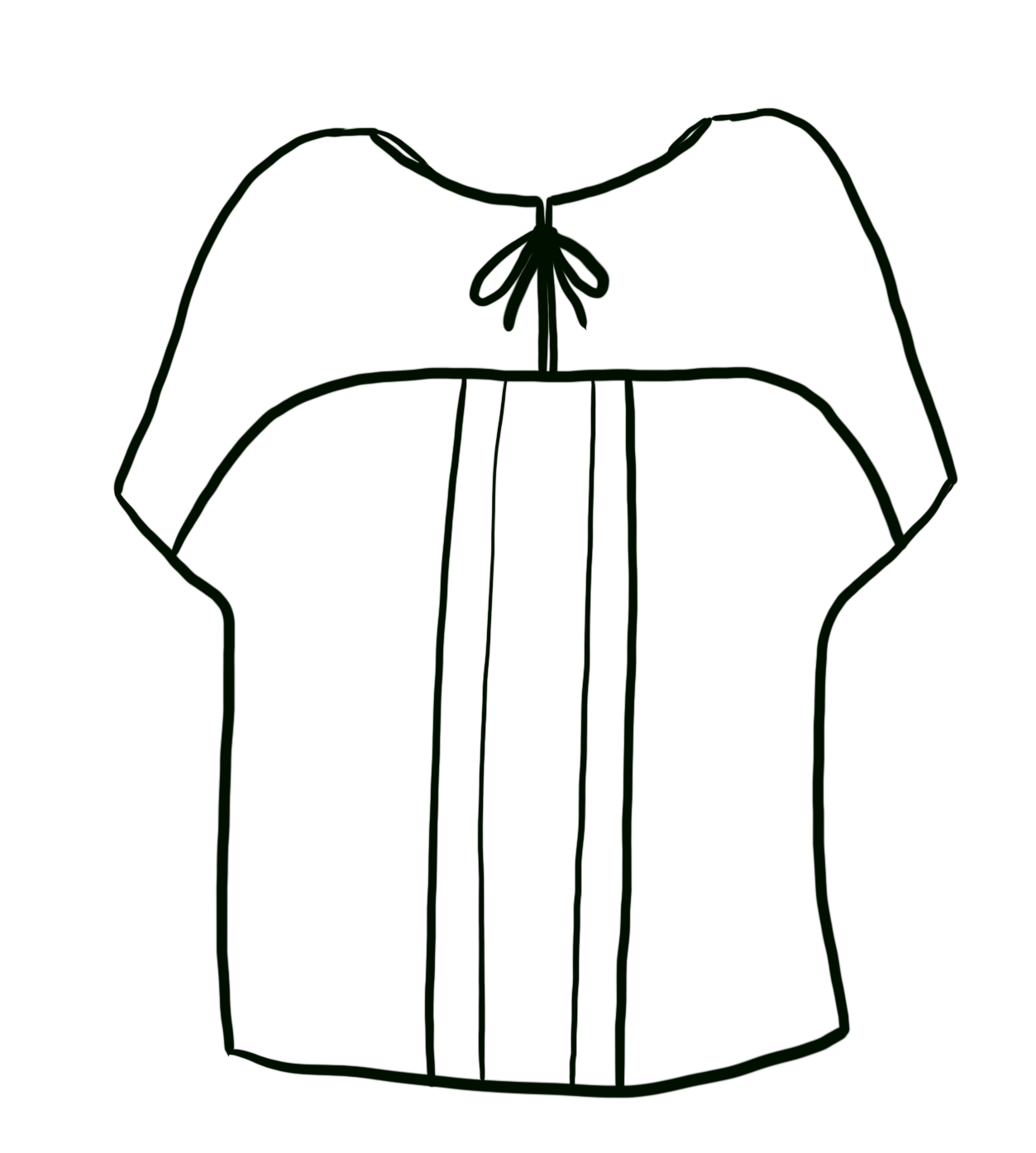 Miss Palma Top PDF Sewing Pattern – Maison Fauve UK