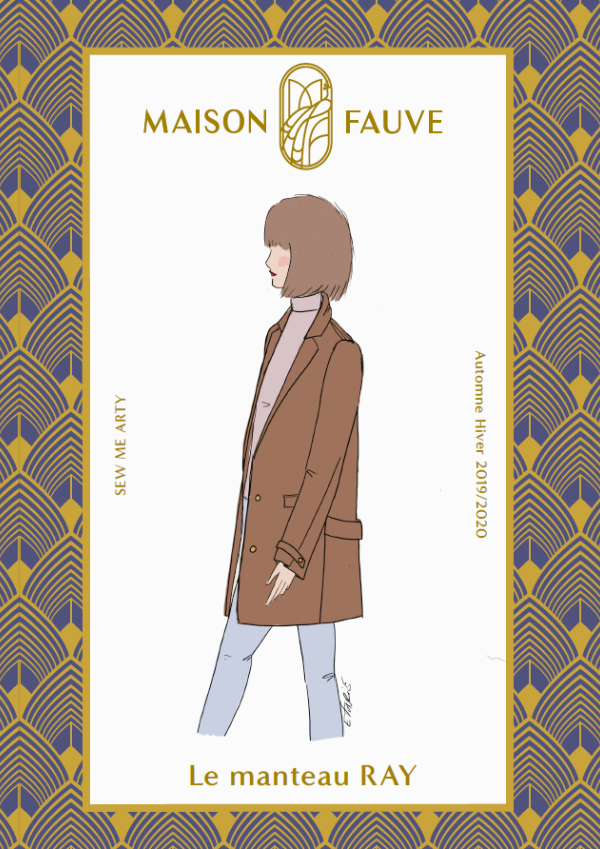 Paper Sewing Pattern packaging Maison Fauve