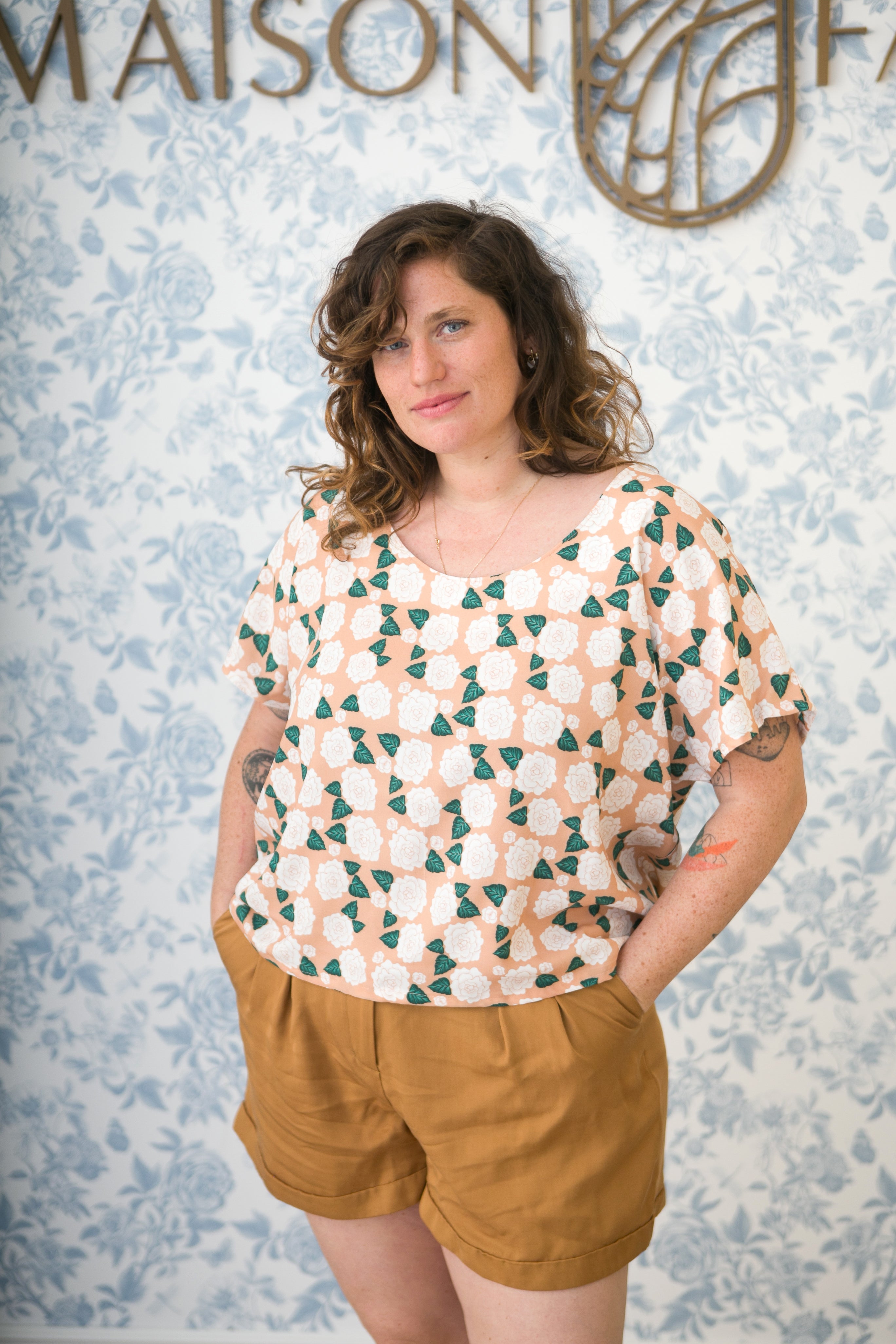 Palma Top Paper Sewing Pattern (Special Beginner) – Maison Fauve UK