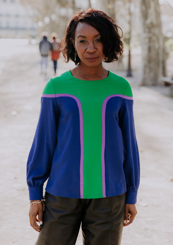Tribeca Blouse Free PDF Sewing Pattern – Maison Fauve UK