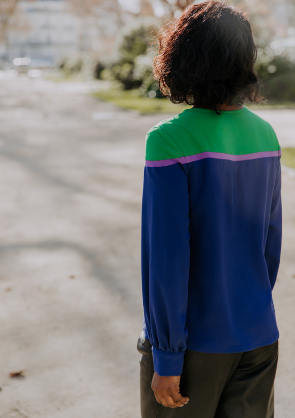 Tribeca Blouse Free PDF Sewing Pattern – Maison Fauve UK