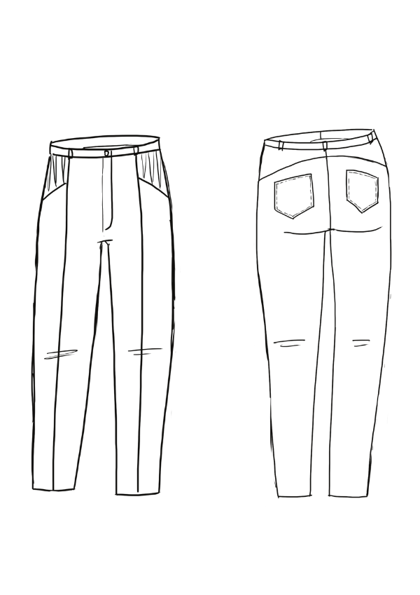 Hussard Jeans Paper Sewing Pattern