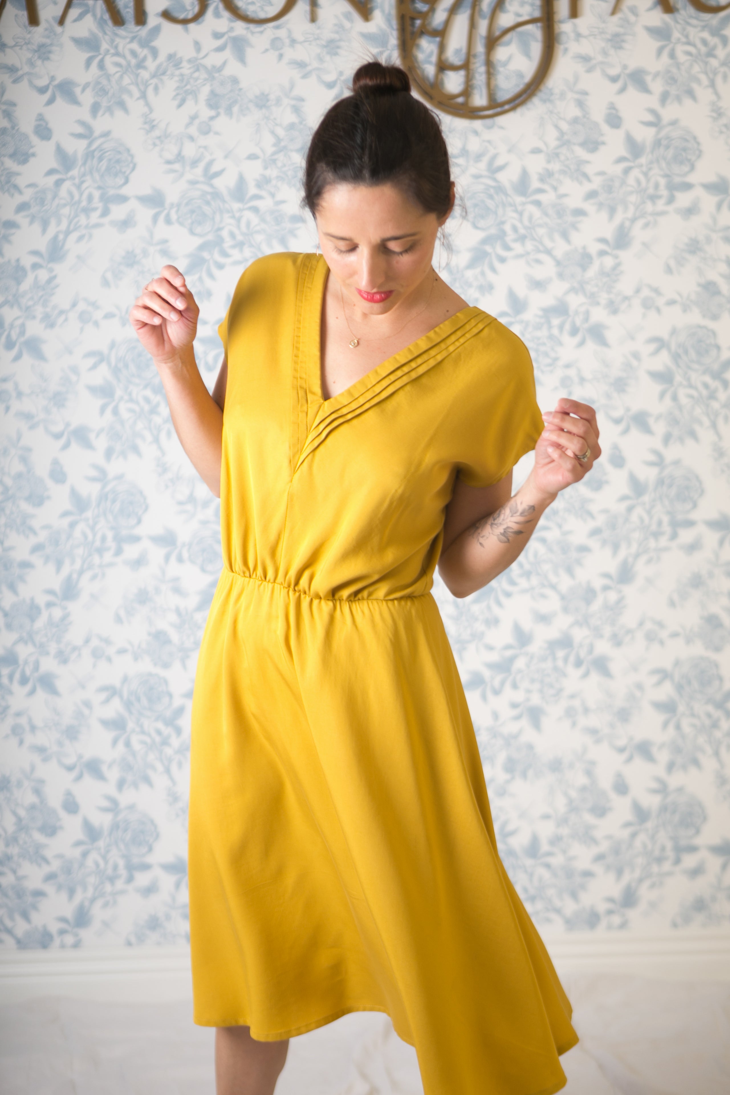 Byzance Dress PDF Sewing Pattern (A0, A4 and US letter) – Maison Fauve UK
