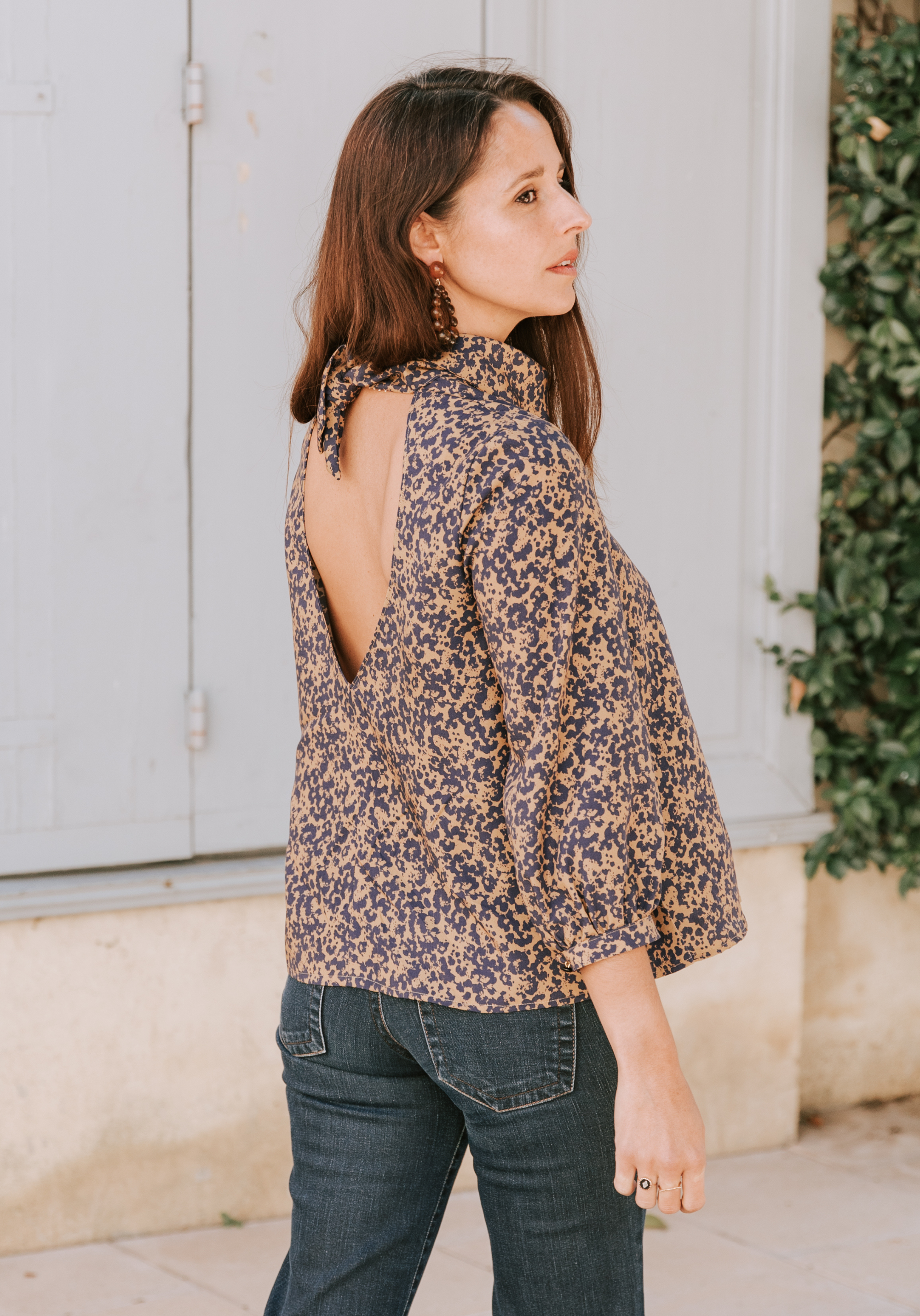 Mia Dress Blouse PDF Sewing Pattern (A4, A3, A0 and US letter) – Maison ...