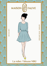 Niki Dress Top Paper Sewing Pattern