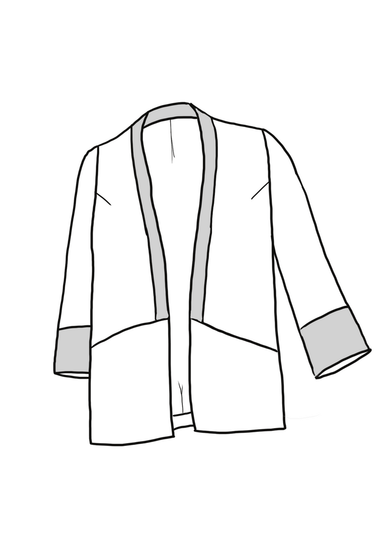 Sable Jacket Sewing Pattern PDF (A4 A0 et US letter)