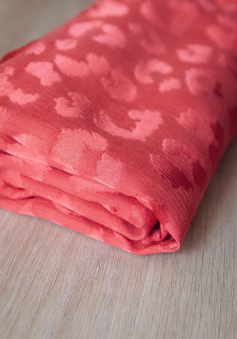 Léo Viscose Jacquard Fabric - Several colors