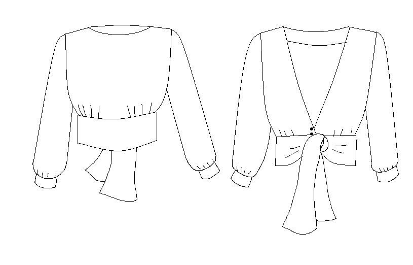 Sierra Dress Blouse PDF Sewing Pattern – Maison Fauve UK