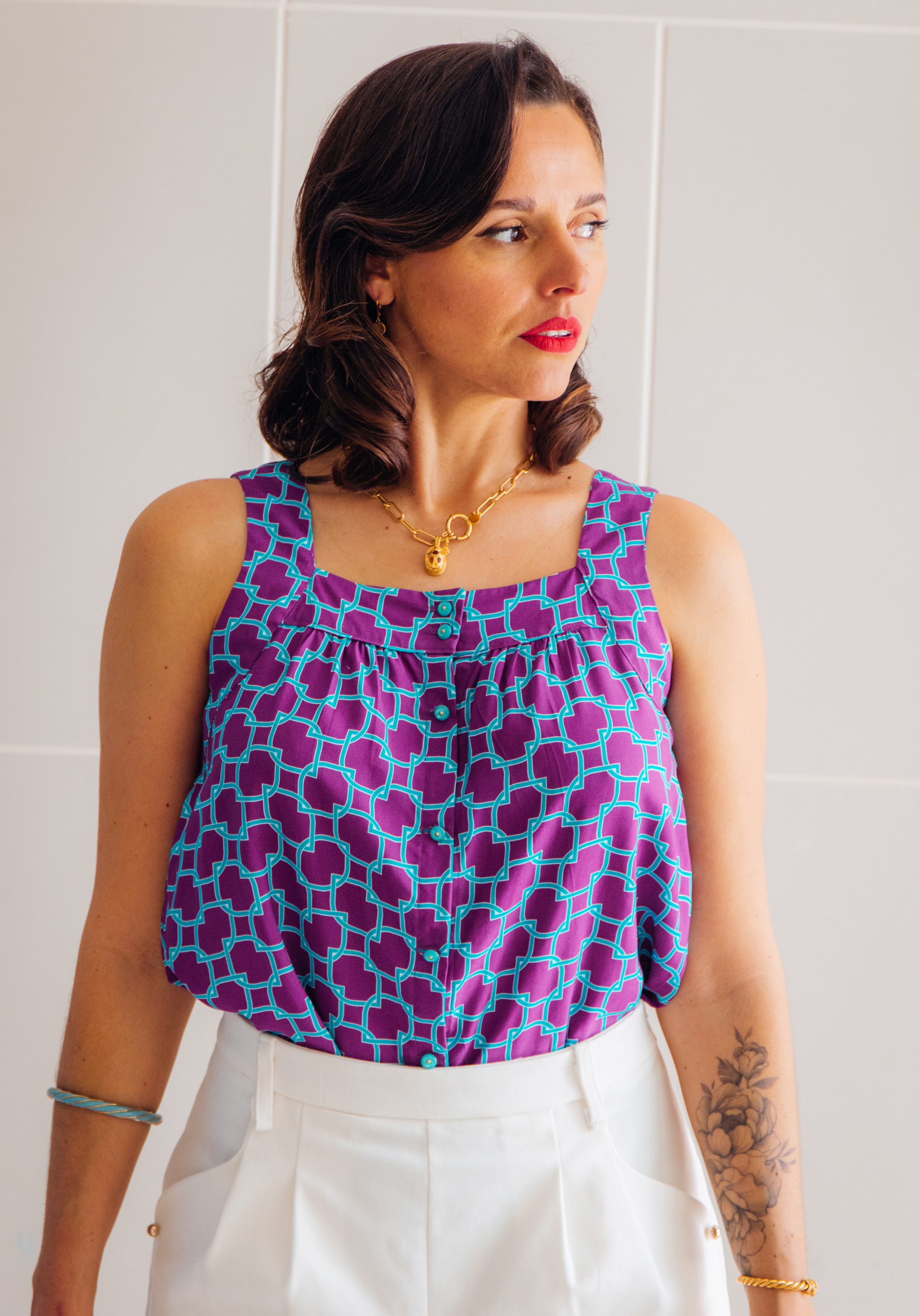 Salto Top Paper Sewing Pattern – Maison Fauve UK